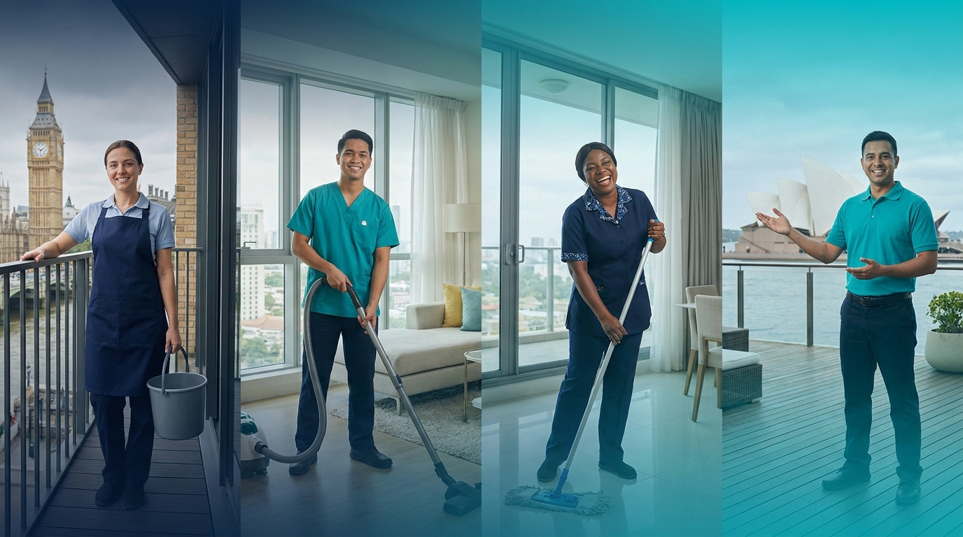 A bright, friendly clean — professional cleaners on CQD New Gen